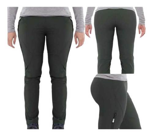 Pantalón De Mujer, Trekking Desmontables, Secado Rapido 