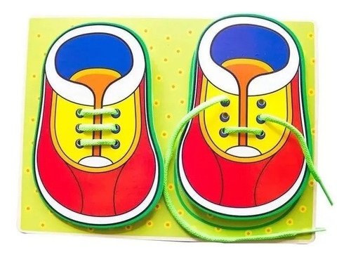 Zapatos Didácticos Aprende A Atar Cordones Montessori