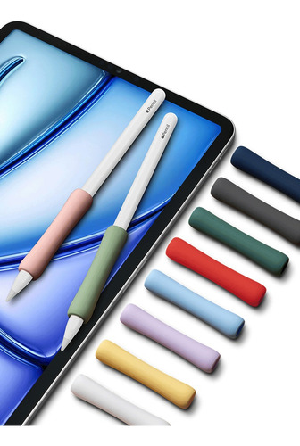 Funda Anti Deslizante Soporte Grip Para Apple Pencil Silicon