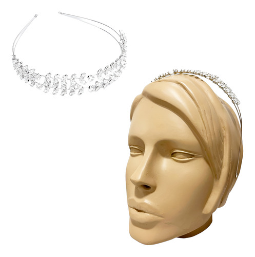Corona Diadema Tiara Cristal Fiesta De Disfraces