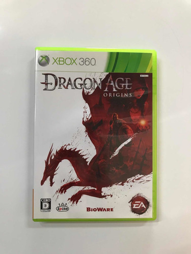 Jogo Xbox 360 Dragon Age Origins Japonês Raro Mídia Física (Usado)