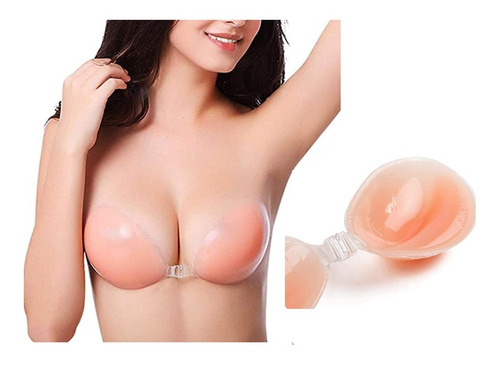 Sostén Invisible D Silicona Sin Tirantes Mujer Transparentes