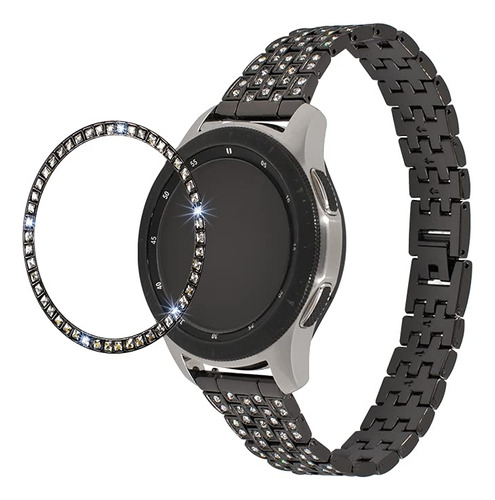 Aisports Para Samsung Gear Sport Bisel Ring Crystal Bling In