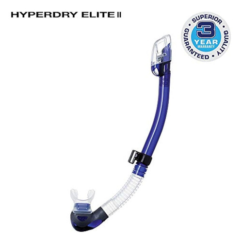 Tusa Hyperdry Elite Ii Dry Parte Superior Snorkel