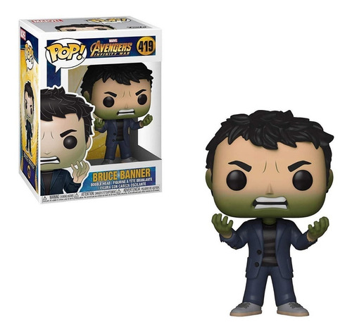 Funko Pop Marvel Avengersinfinity War - Bruce Banner #419