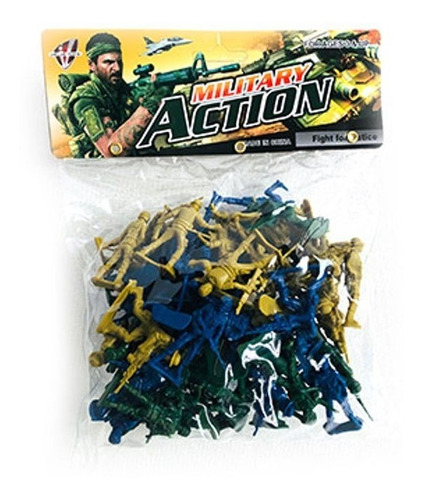 Set Soldaditos Plasticos 4cm Yf318