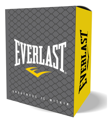 Relógio Pulso Everlast Masculino Silicone Preto E677