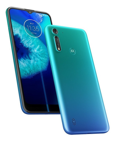 Moto G8 Power Lite 64 GB turquesa 4 GB RAM - Excelente (Reacondicionado)