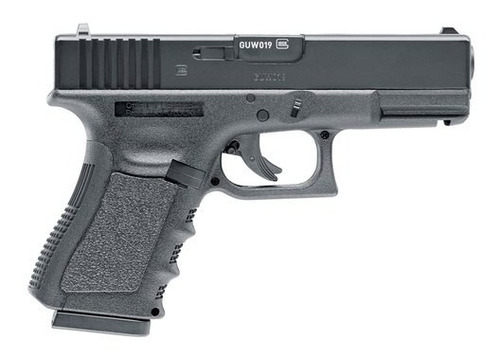 Pistola Deportiva De Co Glock 19 Color Negro De Metal