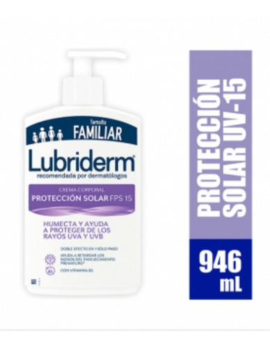 Lubriderm Uv X 946ml - mL a $68
