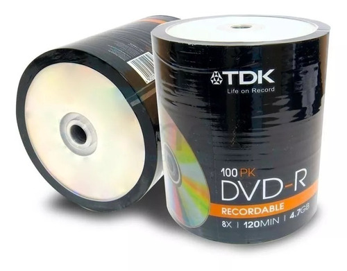 Dvd-r Virgen Tdk Estampados X 300 Unidades,avellaneda !!!!!