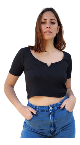 Cropeed Teev Zante-crop Top