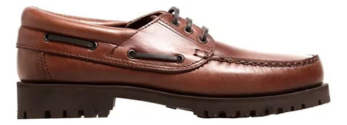 Zapatos De Cuero Escolares Timber Marrón Febo 