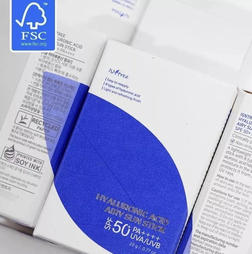 Isntree Sun Stick Barra Bloqueador Solar Acido Hialuronico
