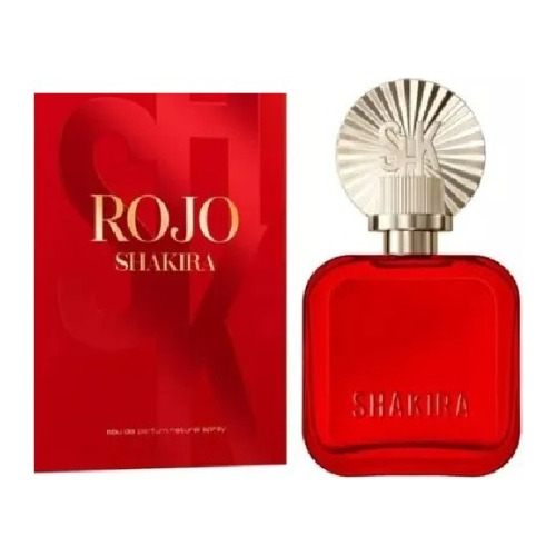 Perfume Shakira Rojo Eau De Parfum 80ml Original Sin Estuche