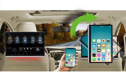 Monitor De Reposacabezas De Automóvil Android De 14 Pulgadas