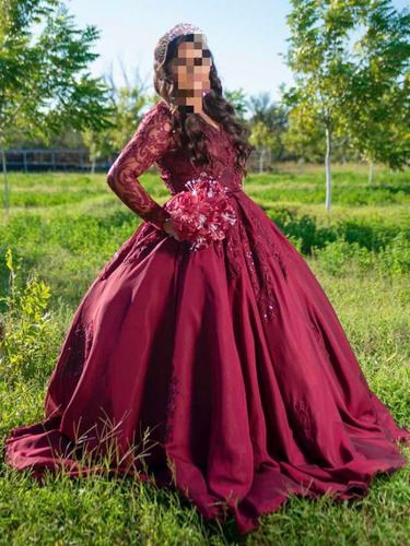 Vestido De Xv Guinda