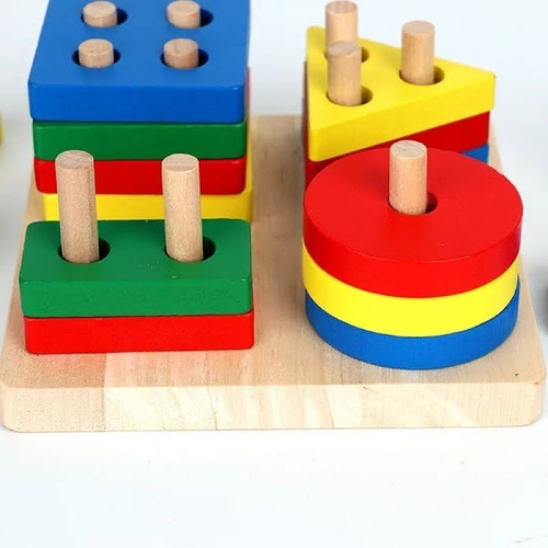 Pack 3 Rompecabezas Madera Número Juego Didáctico Matematica
