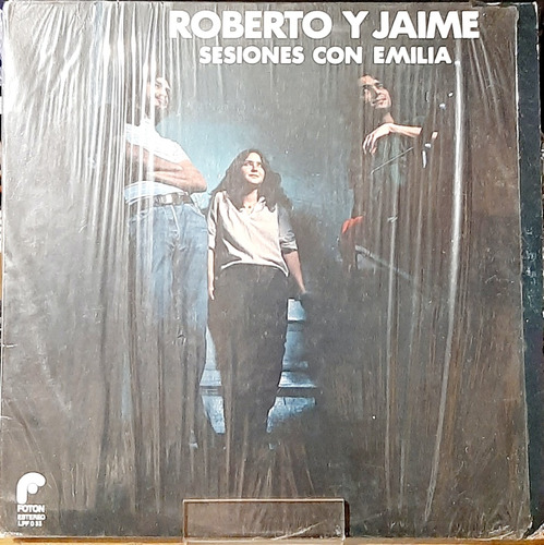 Disco Lp Roberto Y Jaime Sesiones Con Emilia Fotón #6043