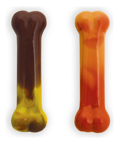 Juguete Huesos Nylabone Dura Power Chew Manzana 2pz 11kg