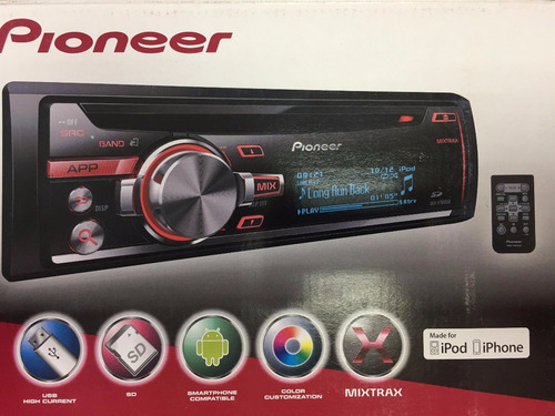 Equipo De Sonido Pioneer Deh - X7650sd