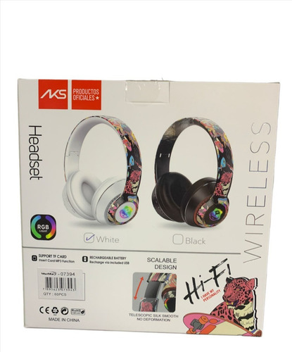 Audifonos Inalámbricos Bluetooth Plegable Wireless Headset