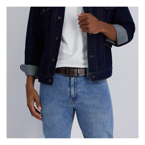 Cinturón Vaquero Reversible Para Hombre Levi S Con Hebilla