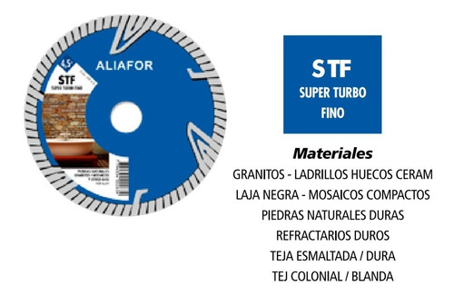 Disco Diamantado Aliafor 127m Stf-5