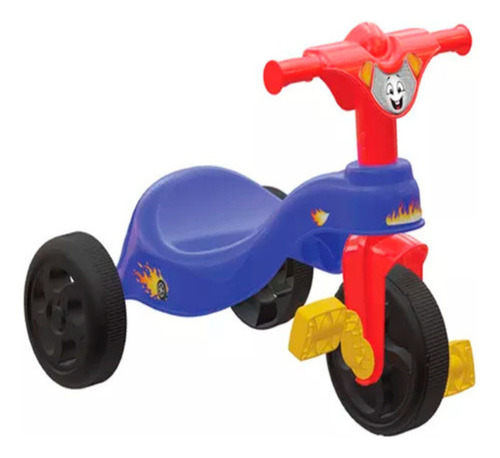 Triciclo Infantil Velotrol Motoca Infantil Pedal Menino Azul