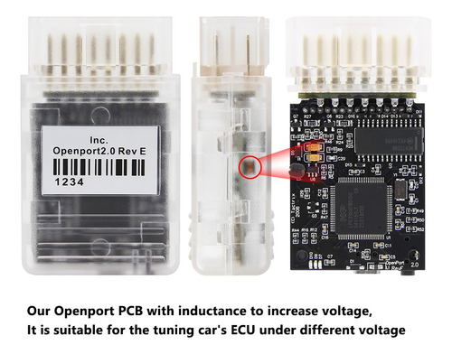 Escaner Automotriz Tactrix Openport 2.0 Ecu Flash Obd2