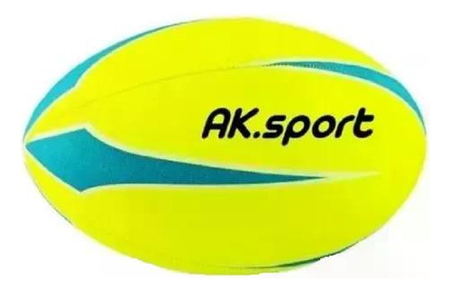 Balón Rugby Numero 5 Ak Sport Verde
