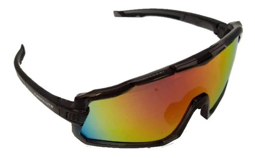 Oculos Para Ciclismo Absolute Wild Cinza Lente Vermelh Uv400