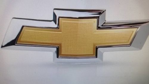 Emblema Dorado Resinado Borde Cromado Gm Chevrolet Corsa