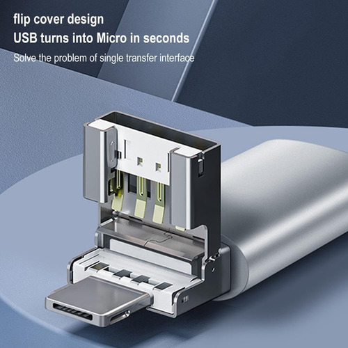 Adaptador Otg Sucada 4 Em 1, Adaptador Usb Para Tipo C, Ligh