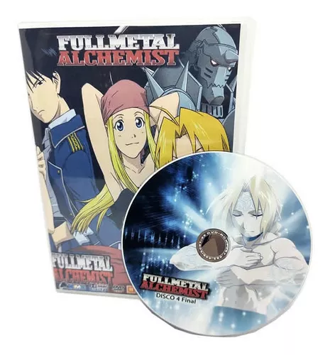 Box Dvd Full Metal Alchemist Brotherhood Dublado Completo