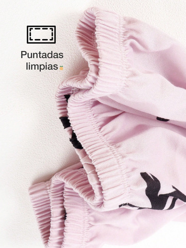 2pzs Conjunto De Pijama Casual Manga Larga Estampado Mujer