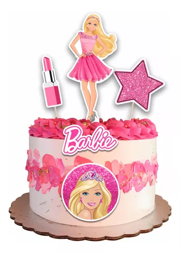 Set Horneando Pastel de Cumpleaños Barbie