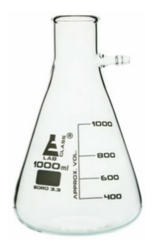 Kitasato 1000ml Vidrio 