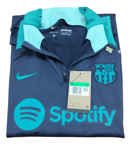 Buzo Medio Cierre Del Barcelona Nike 100% Original!!! (Usado)