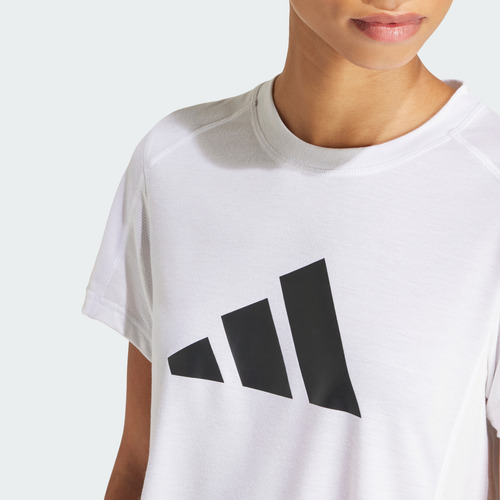 Remera Adidas Entrenamiento Essentials Mujer Blanco It0545