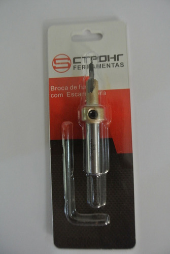Broca Para Rebaixo Com Escareador 10mm X 4mm X 15mm