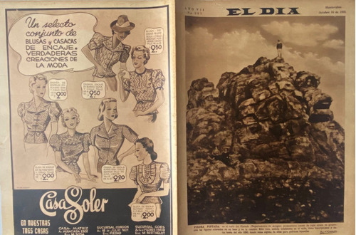 El Día, Dominical N° 301, Ciudad De Artigas 1938