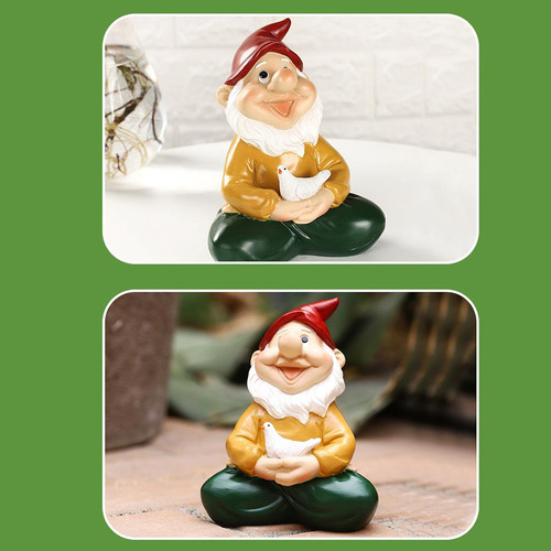 Estatuas De Gnomos De Resina, Figuras De Enanos, Adornos