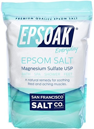 Epsoak Epsom Salt 19lbs Sulfato De Magnesio Usp