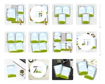 Comprar Pack X90 Plantillas Editables Canva Mockup Agendas Libretas