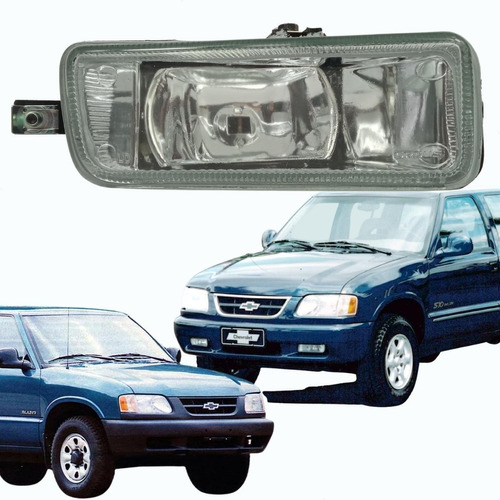 Farol Auxiliar Neblina Direito Pick-up S10 Blazer - Vidro