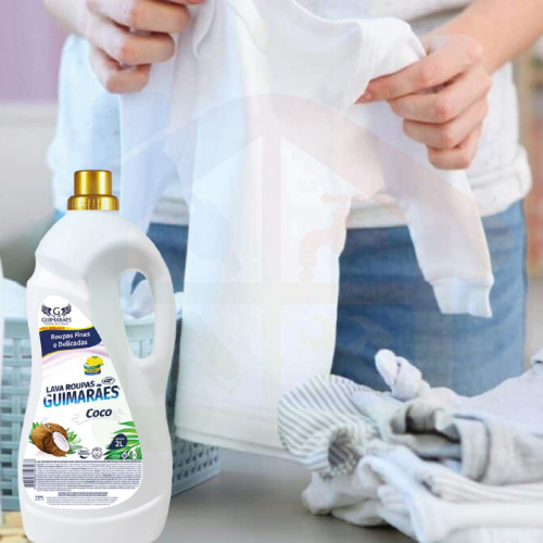 Lava-roupas Líquido De Coco Para Lavagem Perfeita 2l