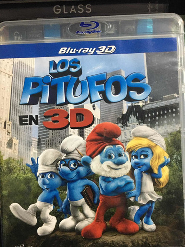 Blu-ray Los Pitufos  3d