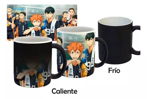 Caneca Mágica Personalizada anime Haikyuu Vários Modelos de todos