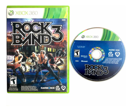 Rock Band 3 - Juego Original Para Xbox 360 Rockband Ntsc